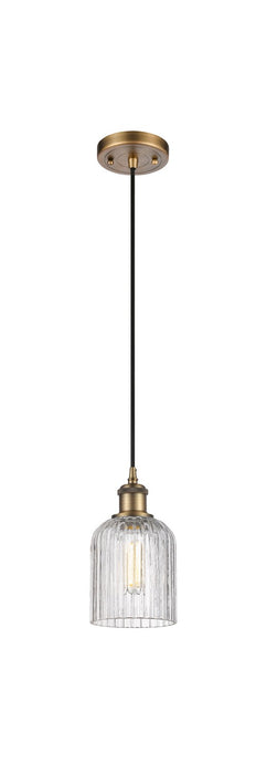 Innovations 516-1P-BB-G559-5CL One Light Mini Pendant, Brushed Brass