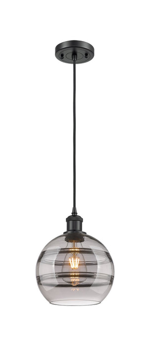 Innovations 516-1P-BK-G556-8SM One Light Mini Pendant, Matte Black
