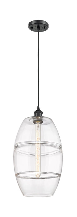 Innovations 516-1P-BK-G557-10CL One Light Mini Pendant, Matte Black