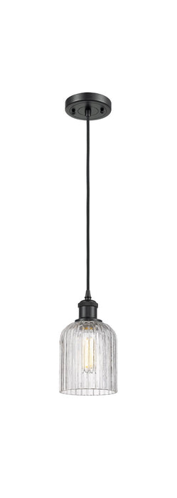 Innovations 516-1P-BK-G559-5CL One Light Mini Pendant, Matte Black