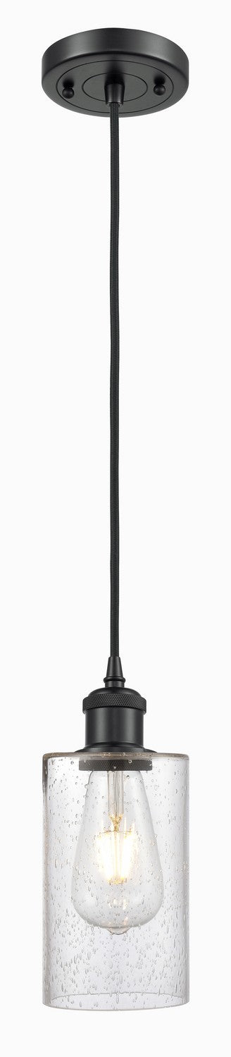 Innovations 516-1P-BK-G804 One Light Mini Pendant, Matte Black