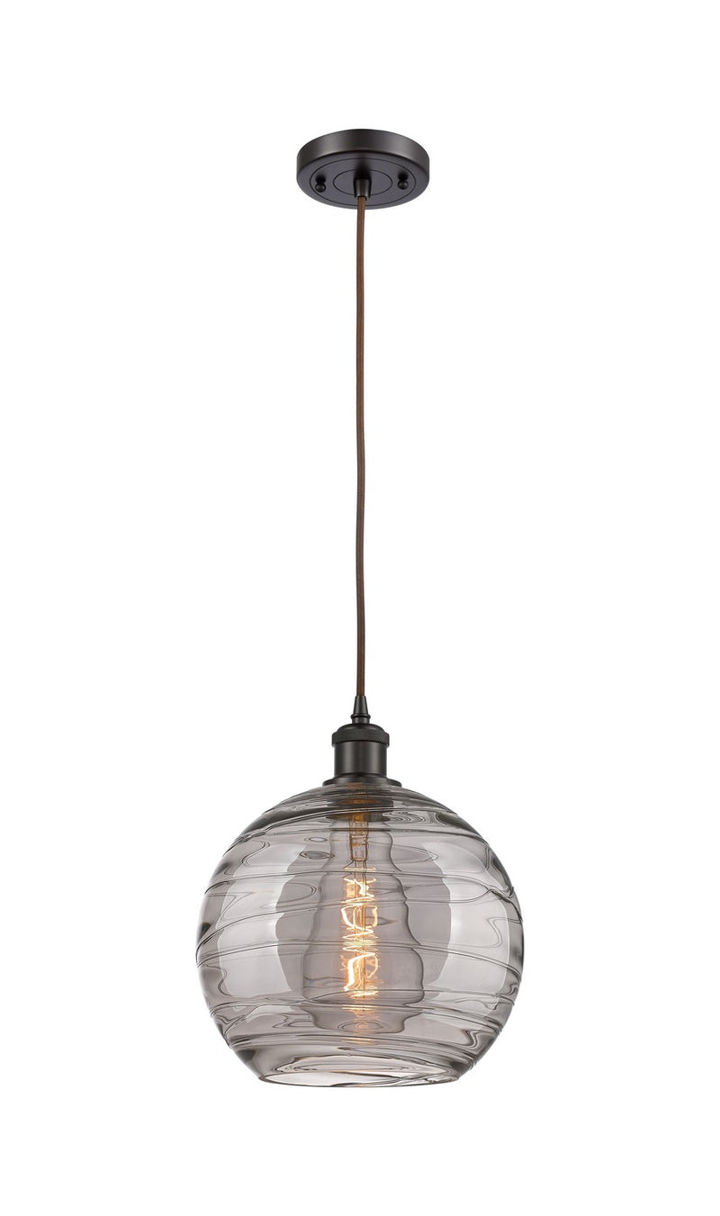 Innovations 516-1P-OB-G1213-10SM One Light Mini Pendant, Oil Rubbed Bronze