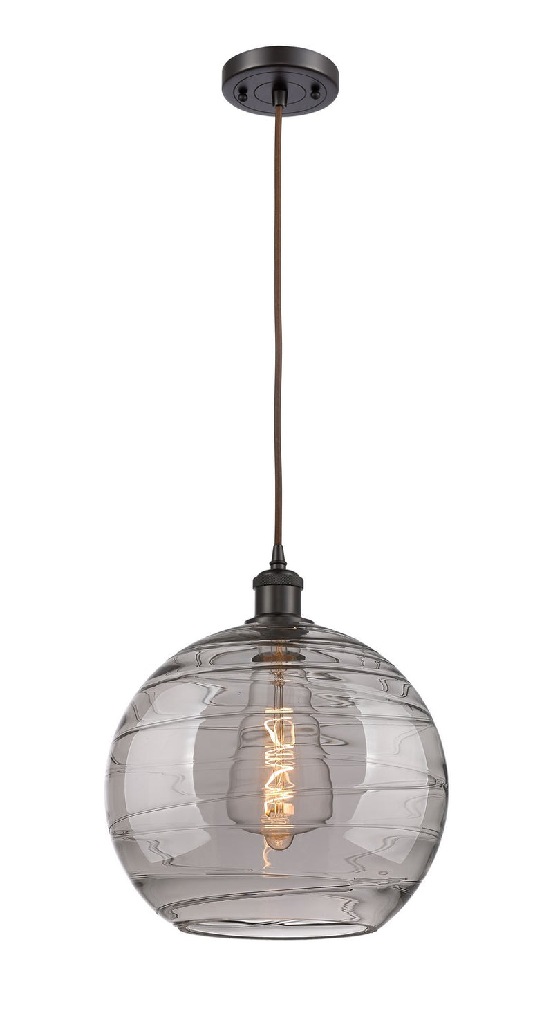 Innovations 516-1P-OB-G1213-12SM One Light Mini Pendant, Oil Rubbed Bronze