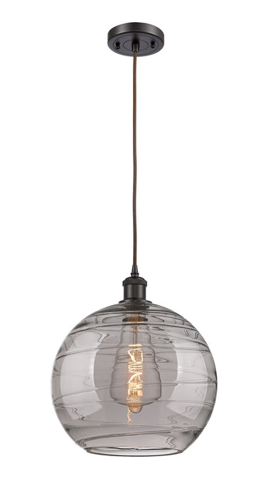 Innovations 516-1P-OB-G1213-12SM One Light Mini Pendant, Oil Rubbed Bronze