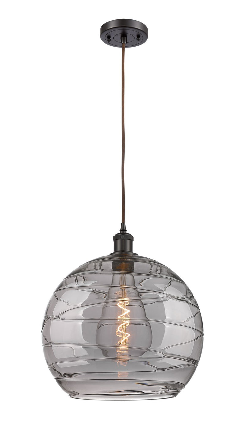 Innovations 516-1P-OB-G1213-14SM One Light Pendant, Oil Rubbed Bronze