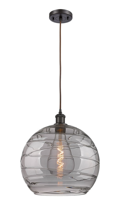 Innovations 516-1P-OB-G1213-14SM One Light Pendant, Oil Rubbed Bronze