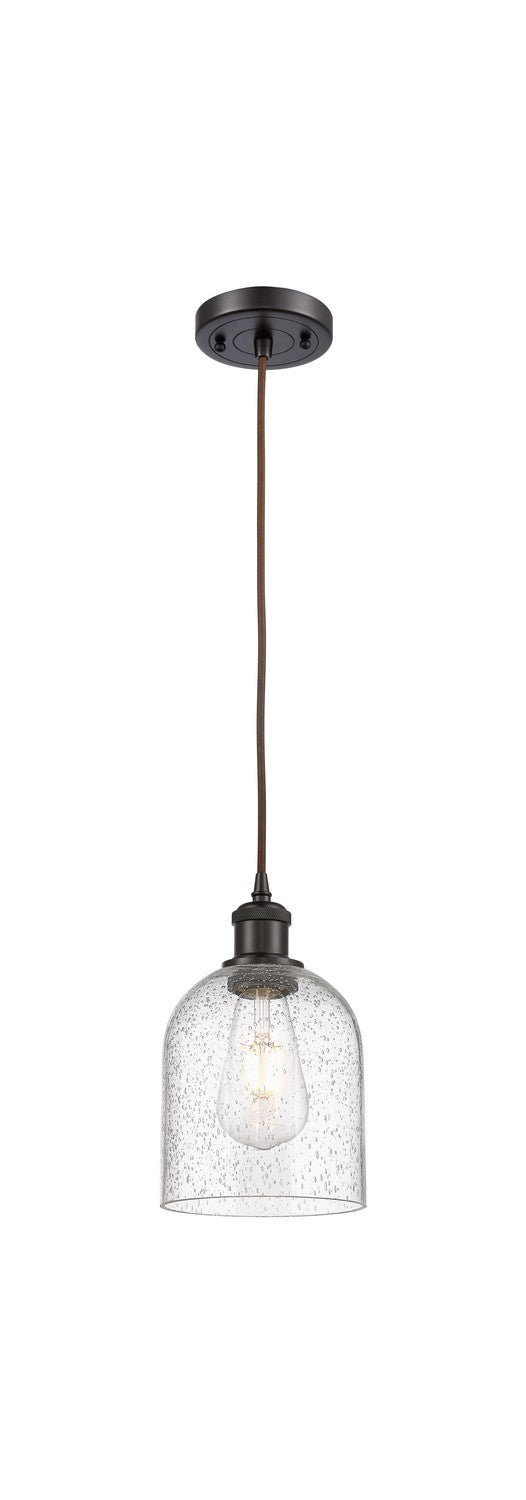 Innovations 516-1P-OB-G558-6SDY One Light Mini Pendant, Oil Rubbed Bronze