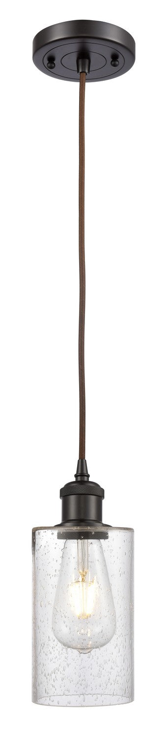 Innovations 516-1P-OB-G804 One Light Mini Pendant, Oil Rubbed Bronze