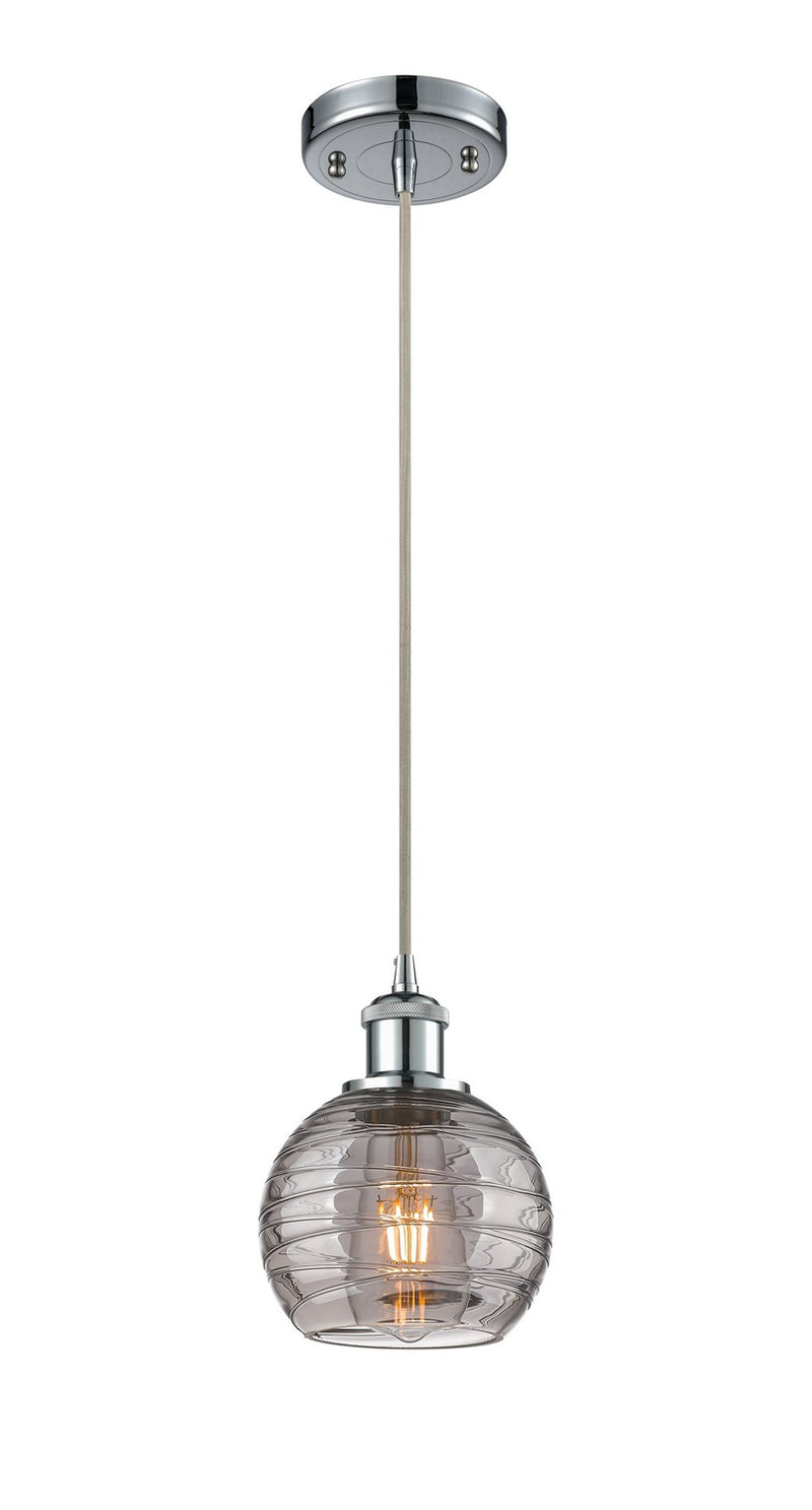 Innovations 516-1P-PC-G1213-6SM One Light Mini Pendant, Polished Chrome