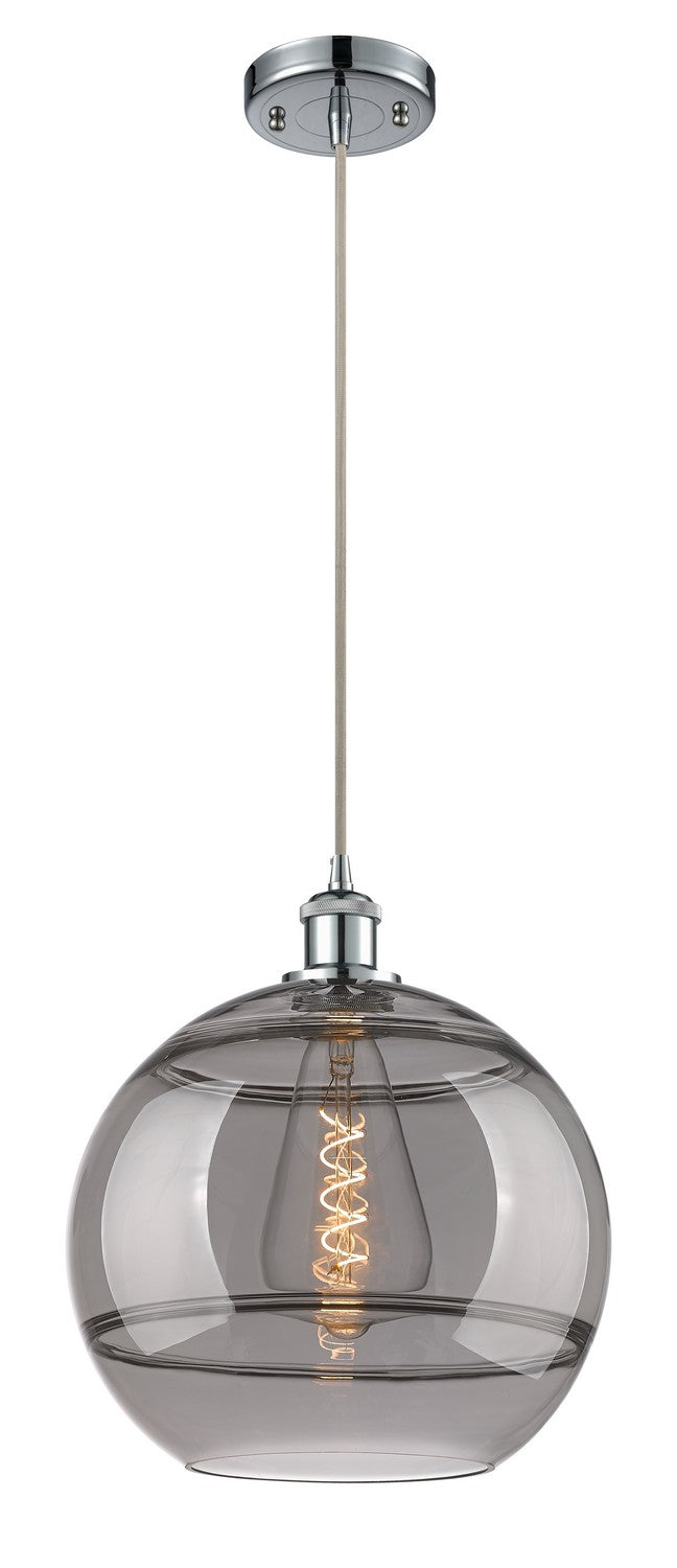 Innovations 516-1P-PC-G556-12SM One Light Mini Pendant, Polished Chrome