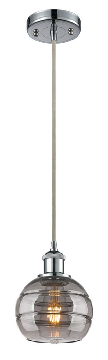 Innovations 516-1P-PC-G556-6SM One Light Mini Pendant, Polished Chrome