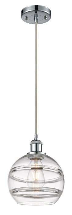 Innovations 516-1P-PC-G556-8CL One Light Mini Pendant, Polished Chrome