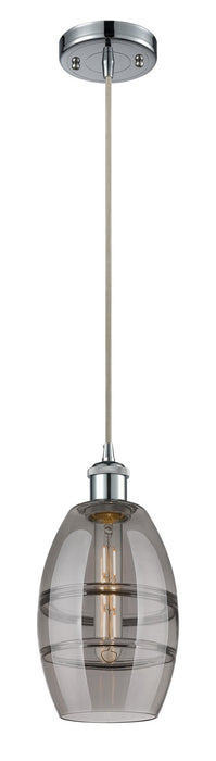 Innovations 516-1P-PC-G557-6SM One Light Mini Pendant, Polished Chrome