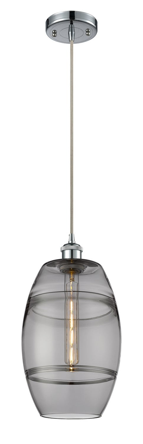 Innovations 516-1P-PC-G557-8SM One Light Mini Pendant, Polished Chrome