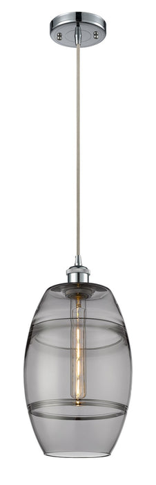 Innovations 516-1P-PC-G557-8SM One Light Mini Pendant, Polished Chrome