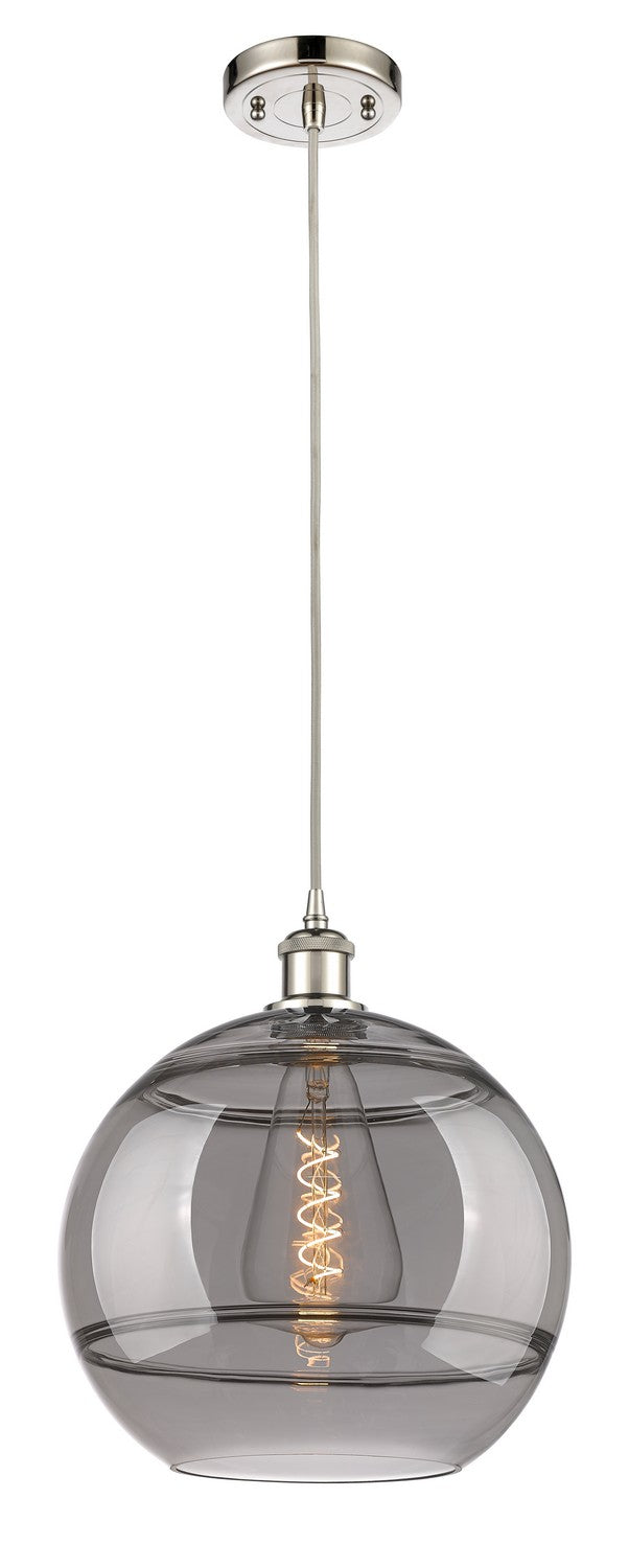 Innovations 516-1P-PN-G556-12SM One Light Mini Pendant, Polished Nickel