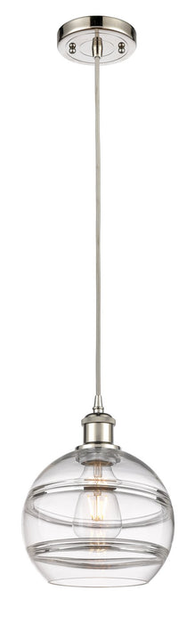 Innovations 516-1P-PN-G556-8CL One Light Mini Pendant, Polished Nickel