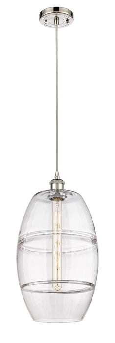 Innovations 516-1P-PN-G557-10CL One Light Mini Pendant, Polished Nickel