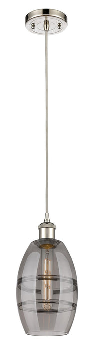 Innovations 516-1P-PN-G557-6SM One Light Mini Pendant, Polished Nickel