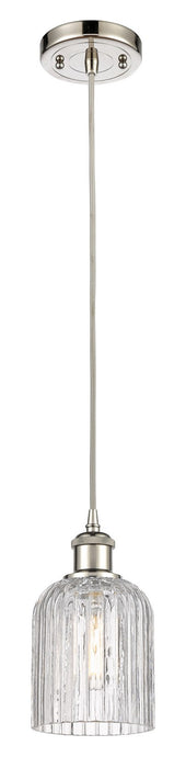 Innovations 516-1P-PN-G559-5CL One Light Mini Pendant, Polished Nickel