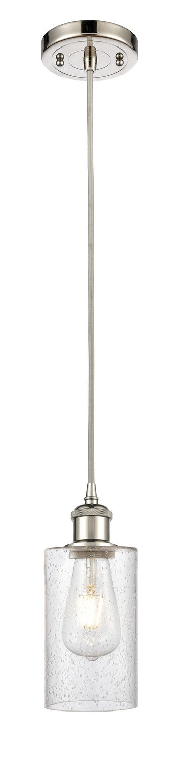 Innovations 516-1P-PN-G804 One Light Mini Pendant, Polished Nickel