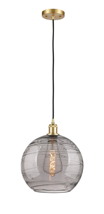 Innovations 516-1P-SG-G1213-12SM One Light Mini Pendant, Satin Gold