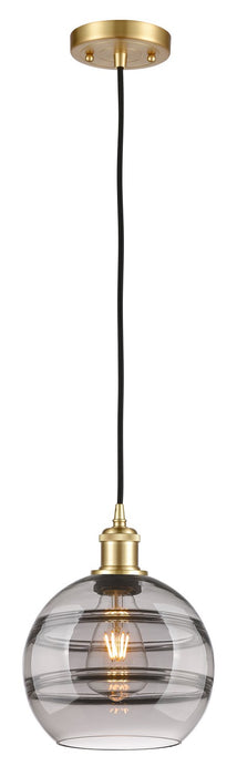 Innovations 516-1P-SG-G556-8SM One Light Mini Pendant, Satin Gold