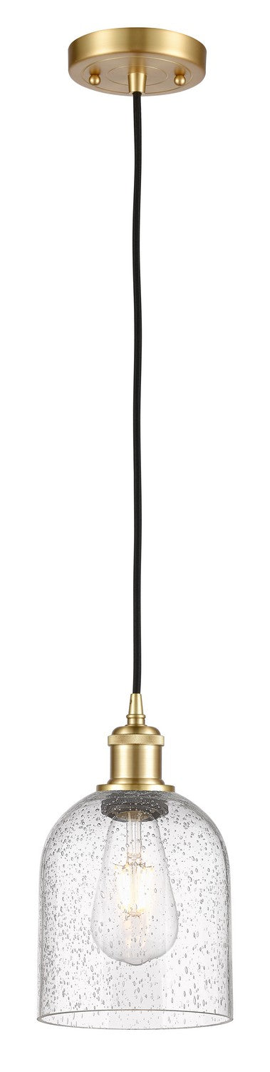 Innovations 516-1P-SG-G558-6SDY One Light Mini Pendant, Satin Gold