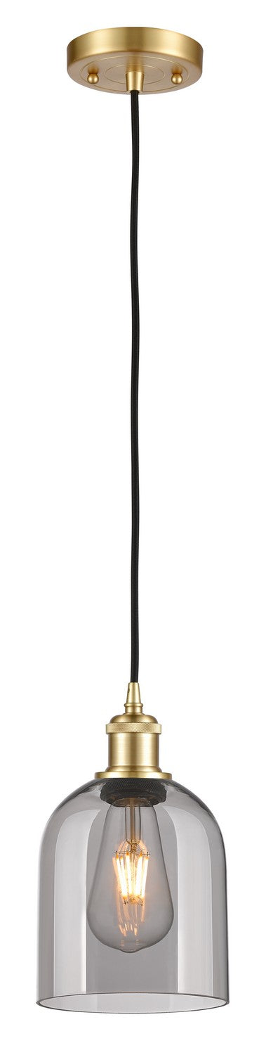 Innovations 516-1P-SG-G558-6SM One Light Mini Pendant, Satin Gold