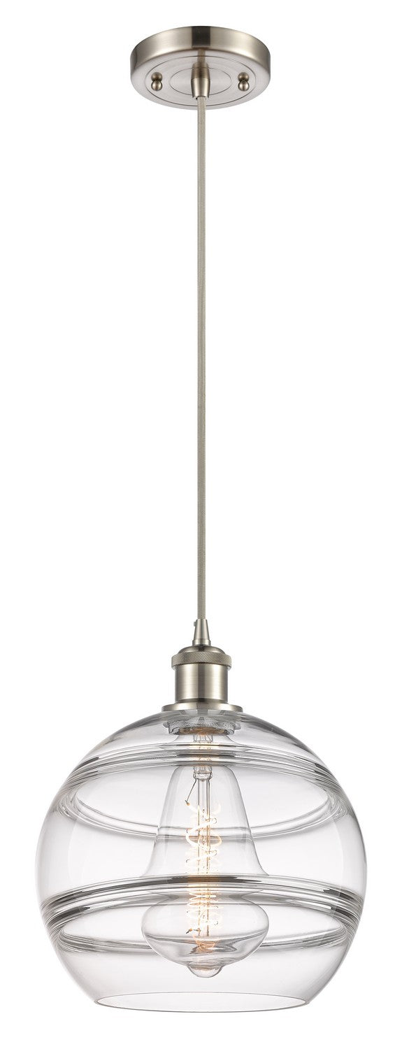 Innovations 516-1P-SN-G556-10CL One Light Mini Pendant, Brushed Satin Nickel