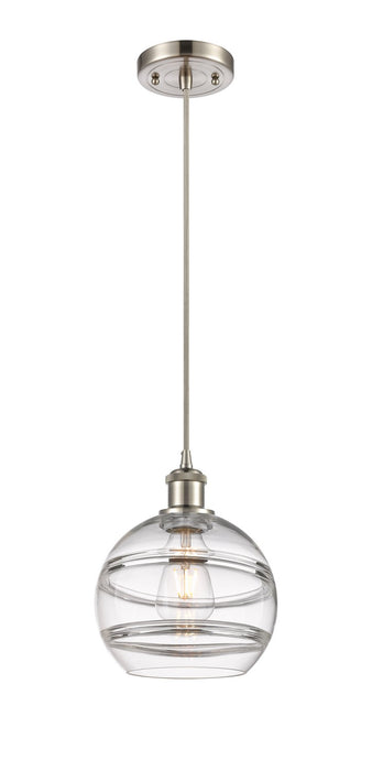 Innovations 516-1P-SN-G556-8CL One Light Mini Pendant, Brushed Satin Nickel