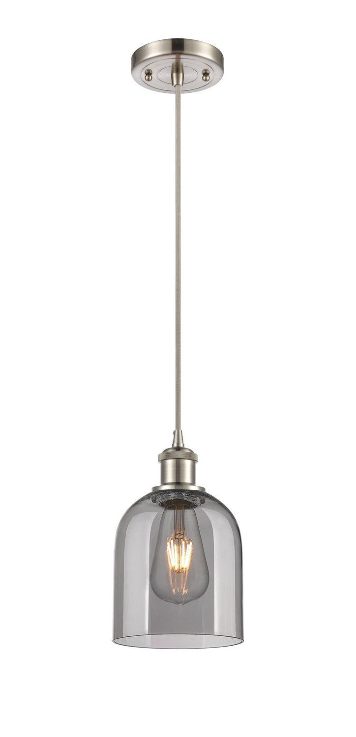 Innovations 516-1P-SN-G558-6SM One Light Mini Pendant, Brushed Satin Nickel
