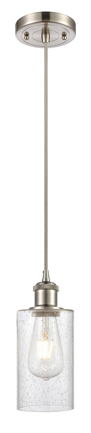 Innovations 516-1P-SN-G804 One Light Mini Pendant, Brushed Satin Nickel