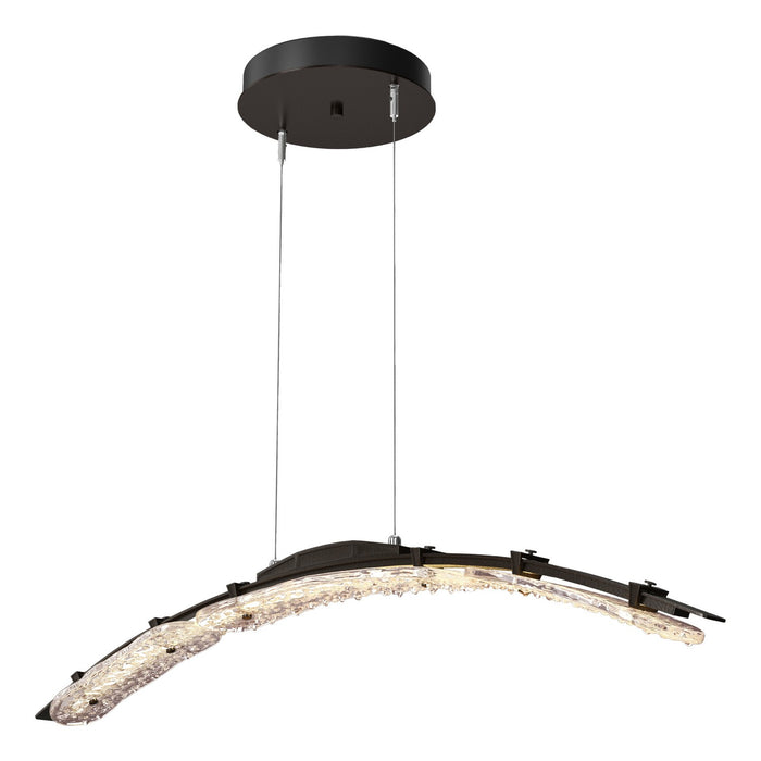 Hubbardton Forge 137586-LED-STND-14-ZM0749 LED Pendant, Oil Rubbed Bronze