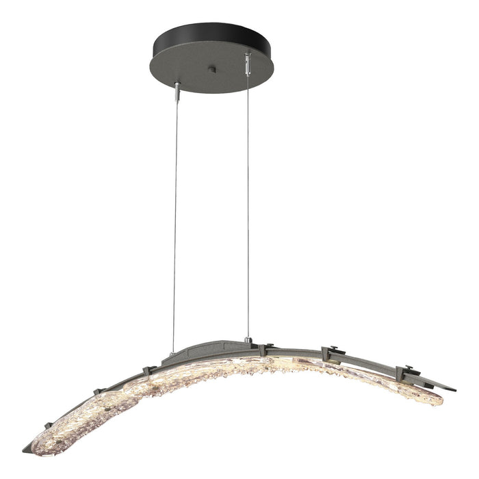 Hubbardton Forge 137586-LED-STND-20-ZM0749 LED Pendant, Natural Iron