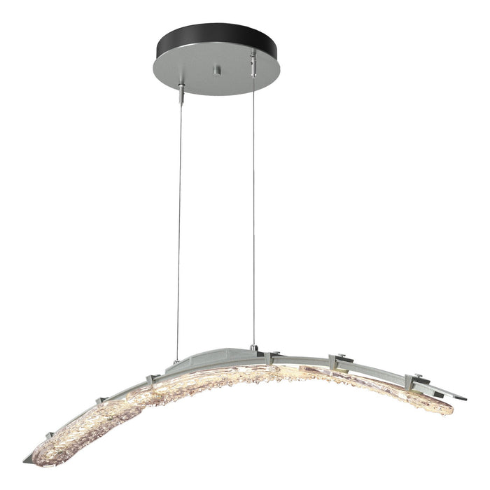 Hubbardton Forge 137586-LED-STND-82-ZM0749 LED Pendant, Vintage Platinum
