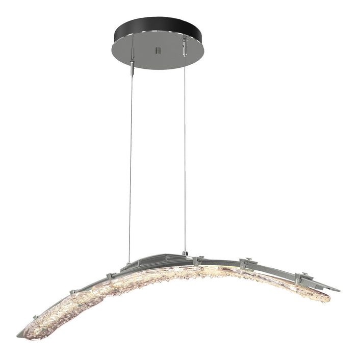 Hubbardton Forge 137586-LED-STND-85-ZM0749 LED Pendant, Sterling