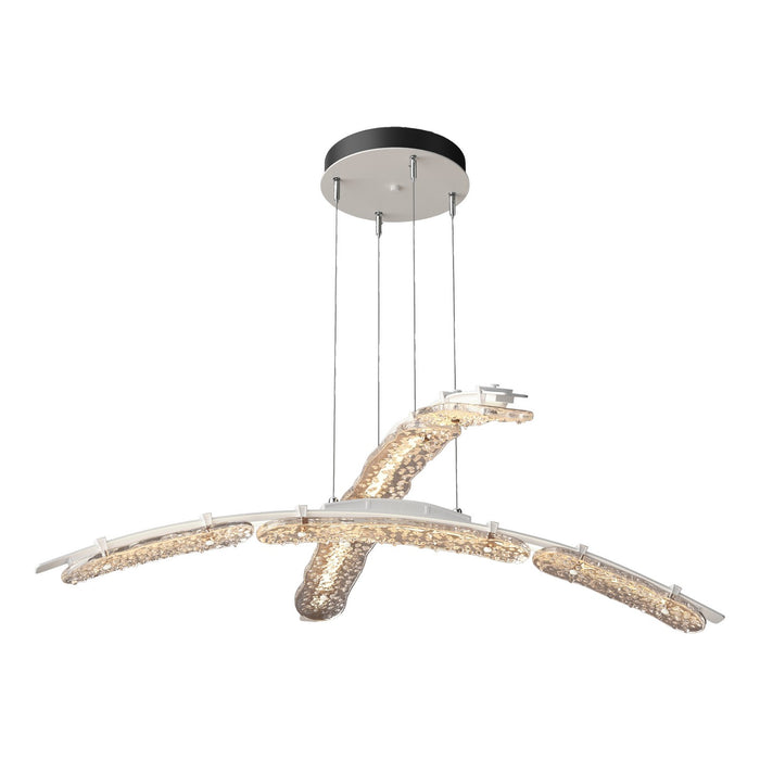 Hubbardton Forge 137587-LED-STND-02-ZM0749 LED Pendant, White