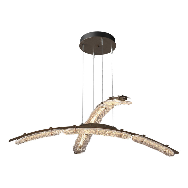 Hubbardton Forge 137587-LED-STND-05-ZM0749 LED Pendant, Bronze