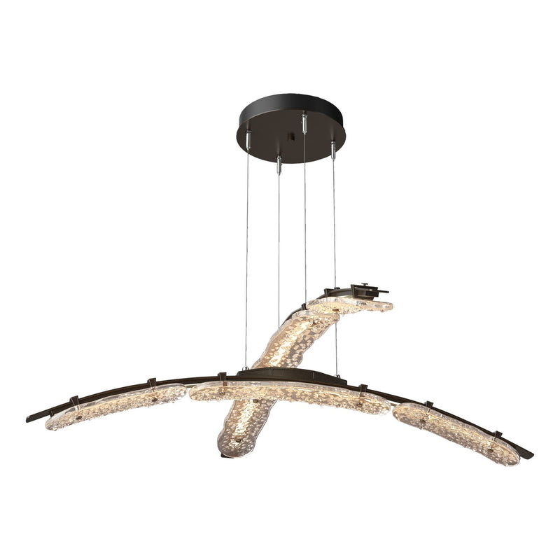 Hubbardton Forge 137587-LED-STND-14-ZM0749 LED Pendant, Oil Rubbed Bronze