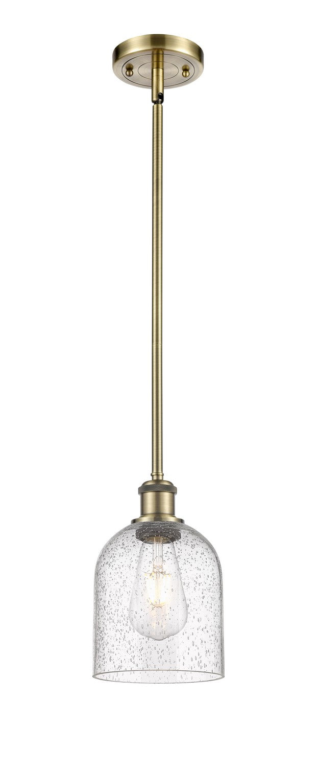 Innovations 516-1S-AB-G558-6SDY One Light Mini Pendant, Antique Brass