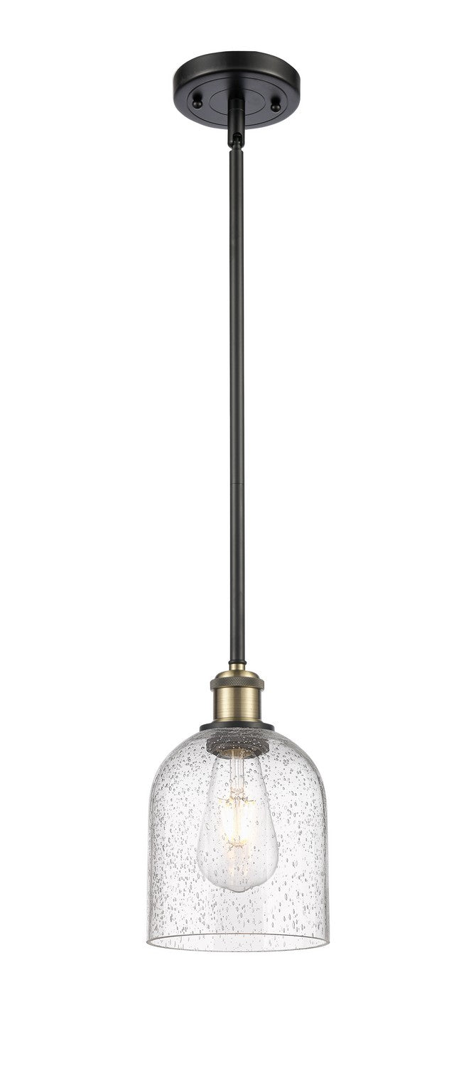 Innovations 516-1S-BAB-G558-6SDY One Light Mini Pendant, Black Antique Brass