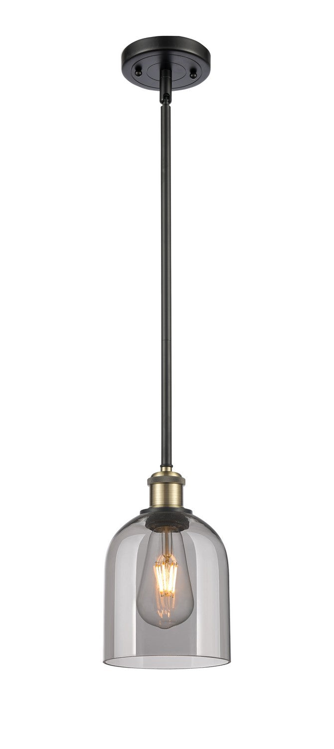 Innovations 516-1S-BAB-G558-6SM One Light Mini Pendant, Black Antique Brass