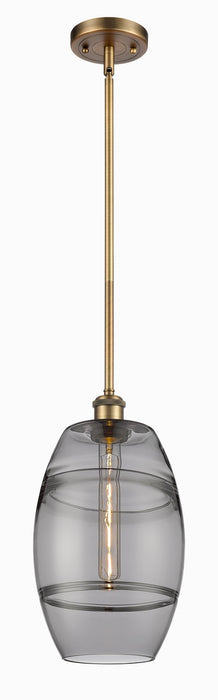 Innovations 516-1S-BB-G557-8SM One Light Mini Pendant, Brushed Brass
