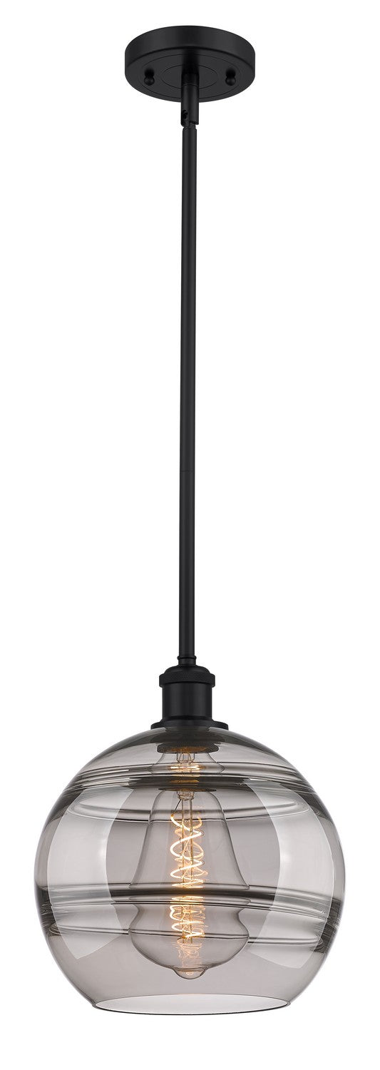 Innovations 516-1S-BK-G556-10SM One Light Mini Pendant, Matte Black