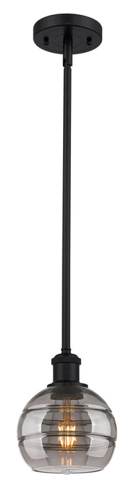 Innovations 516-1S-BK-G556-6SM One Light Mini Pendant, Matte Black