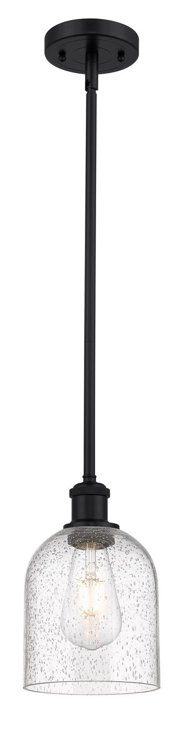 Innovations 516-1S-BK-G558-6SDY One Light Mini Pendant, Matte Black