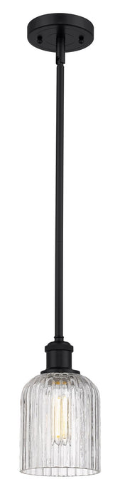Innovations 516-1S-BK-G559-5CL One Light Mini Pendant, Matte Black