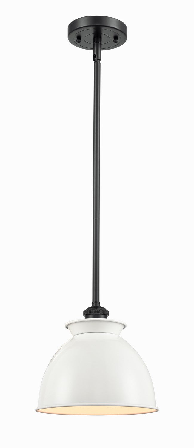 Innovations 516-1S-BK-M14-W One Light Mini Pendant, Matte Black
