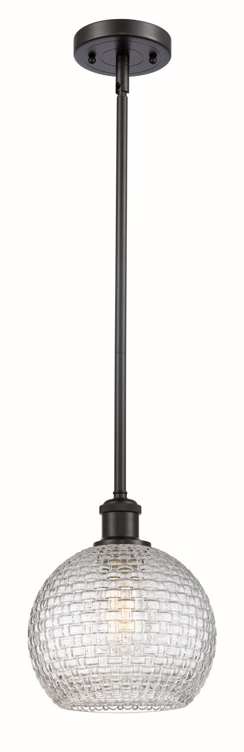Innovations 516-1S-OB-G122C-8CL One Light Mini Pendant, Oil Rubbed Bronze
